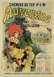 Reproduction of a Poster Advertising the 